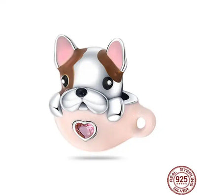 French Bulldog in Pot Charm - bellissi