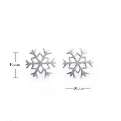 Frozen Whisper Stud Earrings - bellissi