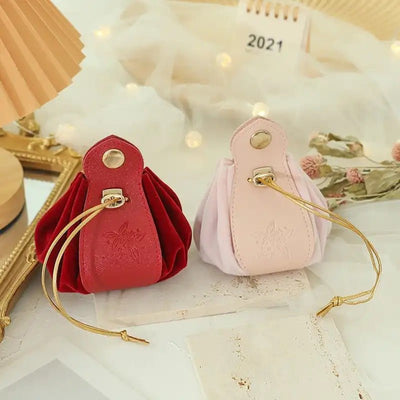 Gift, Store Bag Flannel Leather - bellissi