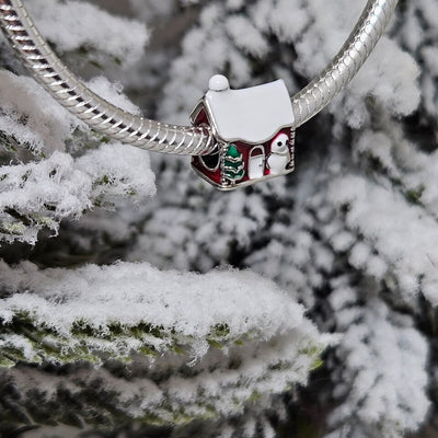Gingerbread House Silver Chram - bellissi