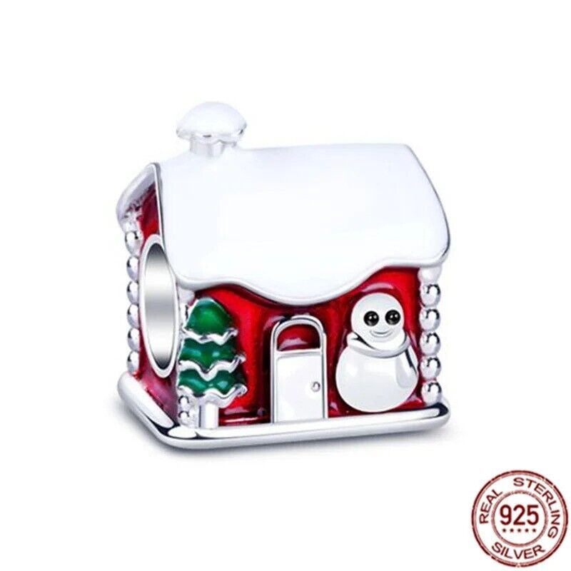 Gingerbread House Silver Chram - bellissi
