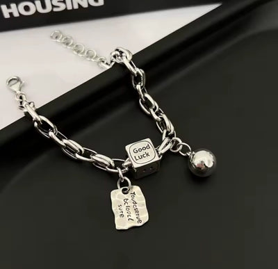 Good Luck Charm Link Bracelet - bellissi