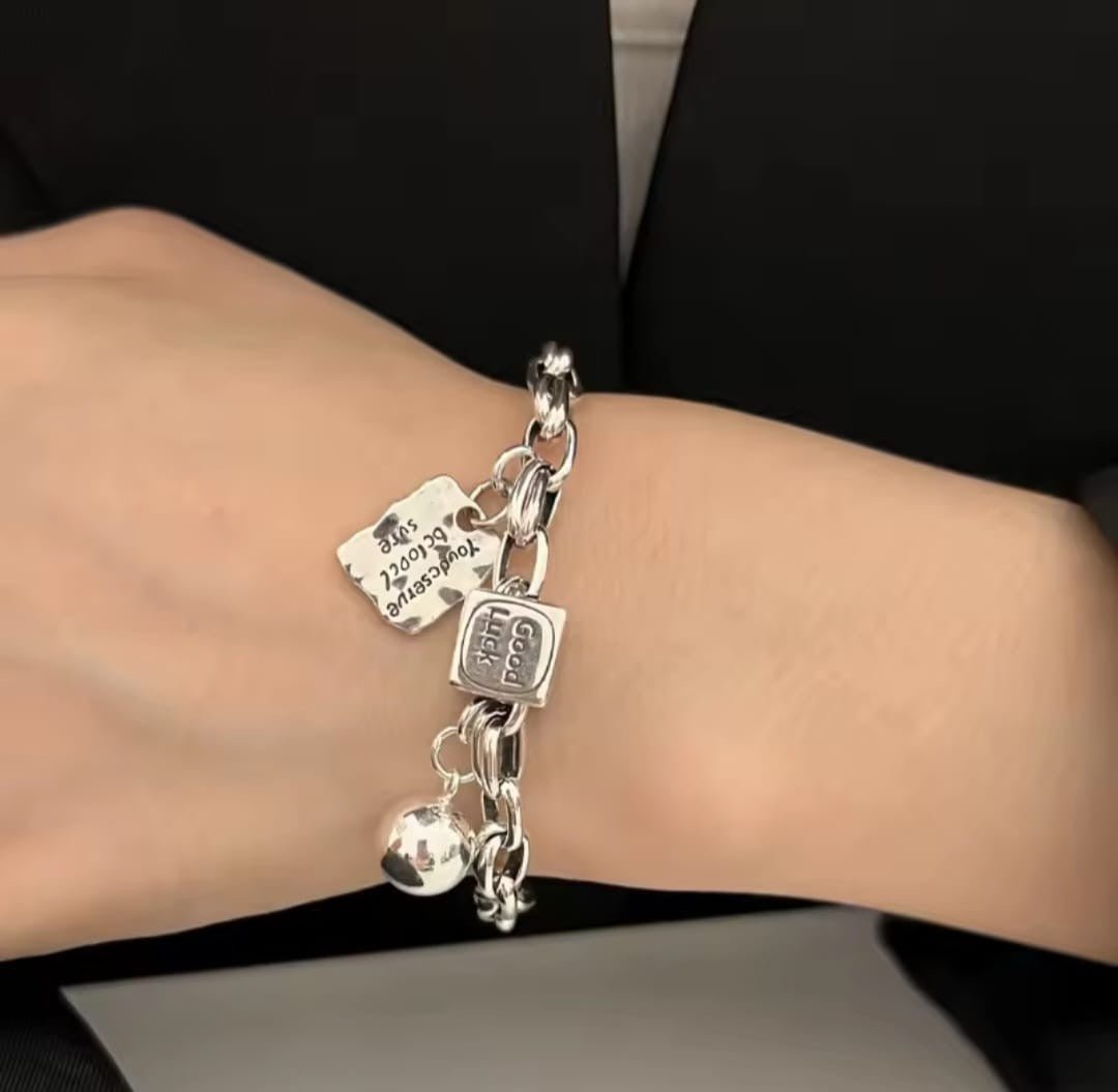 Good Luck Charm Link Bracelet - bellissi