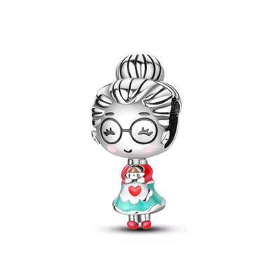 Grandma Love Silver Charm - bellissi