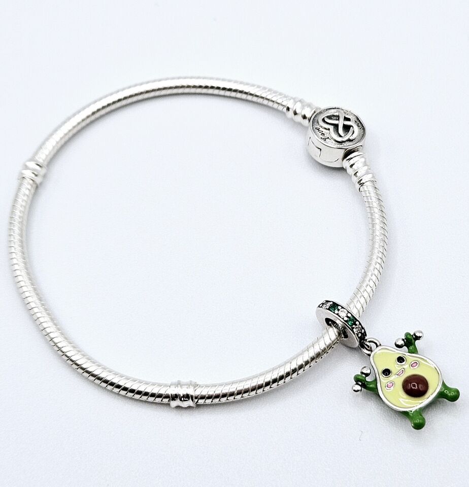 Green Avocado Dangle Charm - bellissi