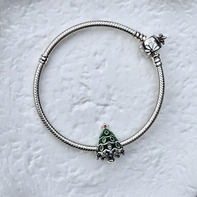 Green Christmas Tree Charm - bellissi