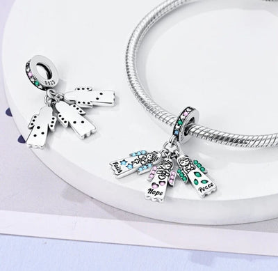 Guardian Angels Dangle Charm - bellissi