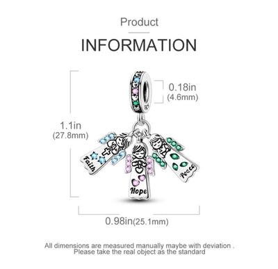 Guardian Angels Dangle Charm - bellissi