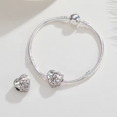 Happy Mother’s Day Heart Charm - bellissi