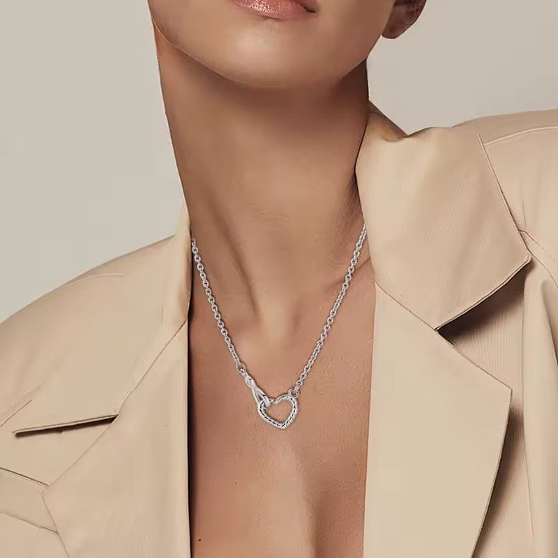 Heart & Infinity Necklace - bellissi