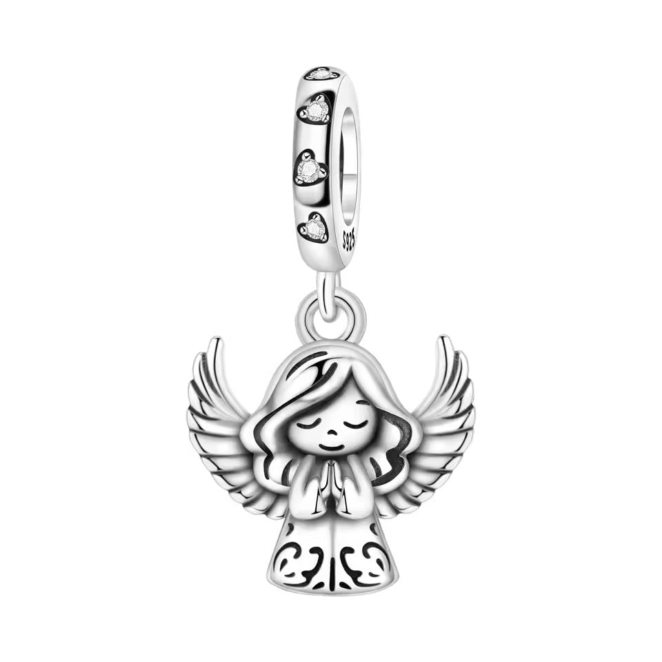 Heavenly Guardian Angel Charm - bellissi