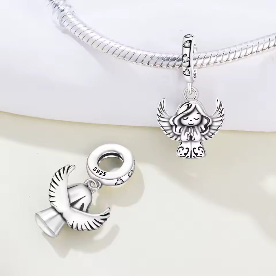 Heavenly Guardian Angel Charm - bellissi