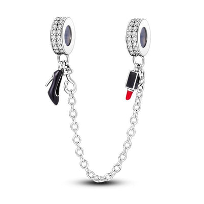 Heels & Lipstick Safety Chain - bellissi