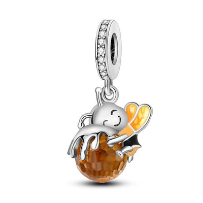 Honey Bee Dangle Charm - bellissi