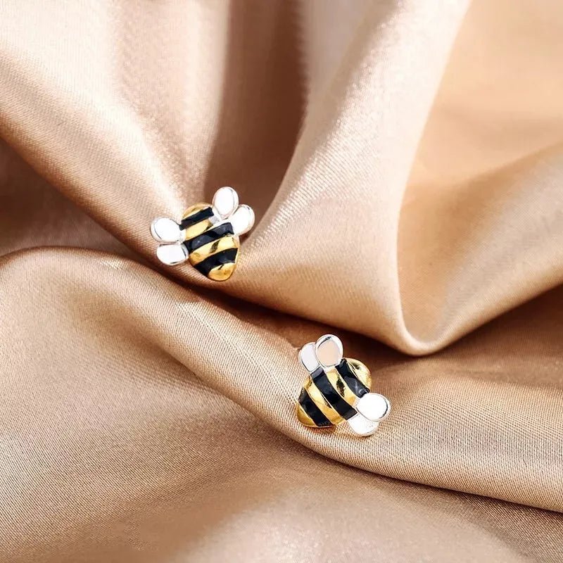 Honey Bee Stud Earrings - bellissi