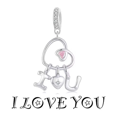 I Love You Charm - bellissi