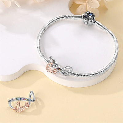 Infinity Forever Love Charm - bellissi