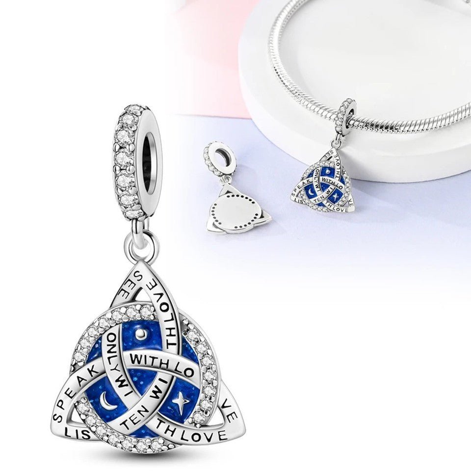 Irish Celtic Knot Dangle Charm - bellissi