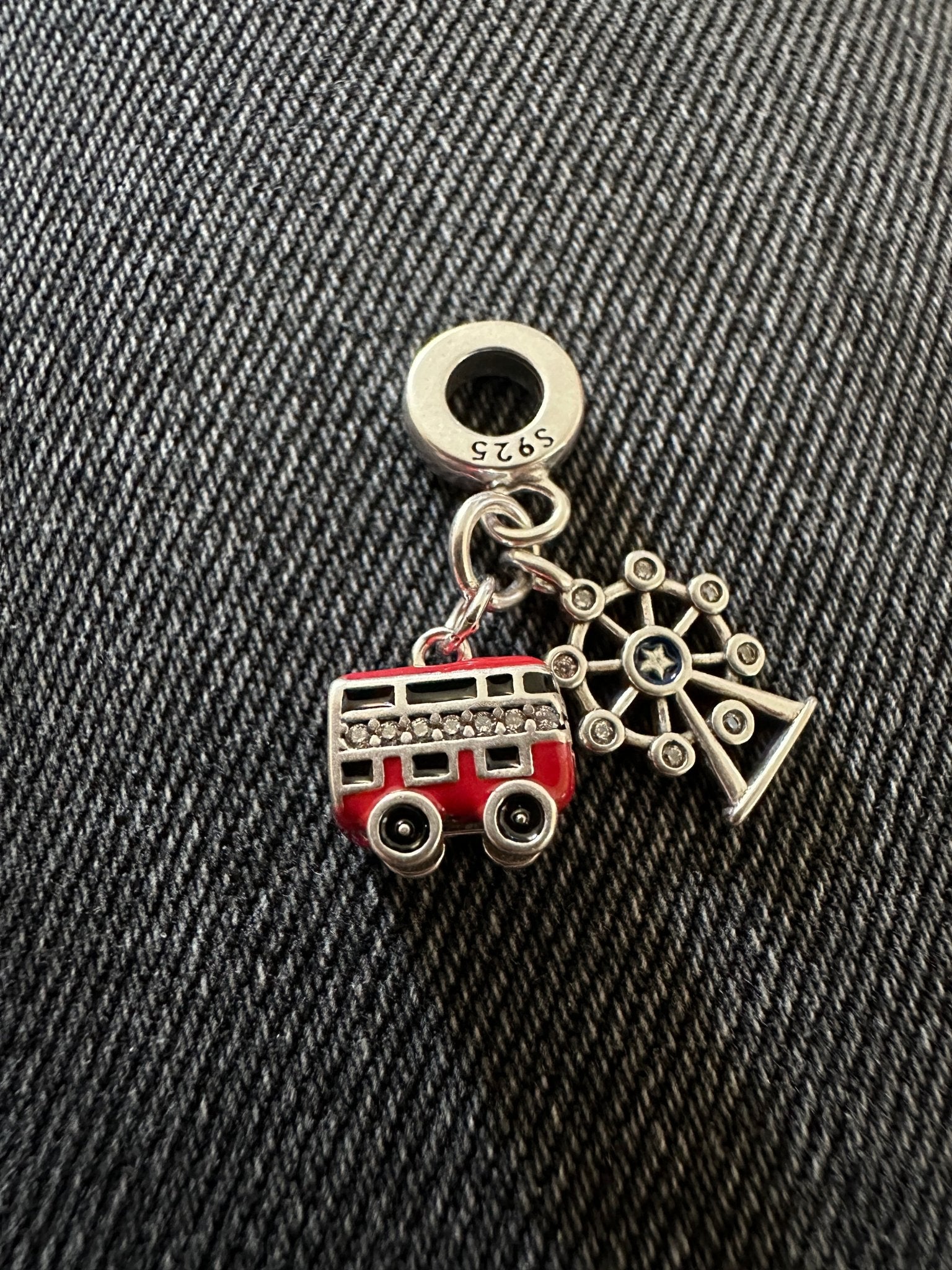 London Eye & Bus Charm - bellissi