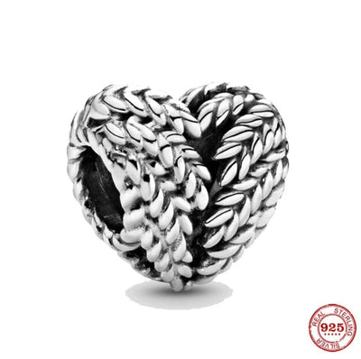 Love Heart Bead Charm - bellissi