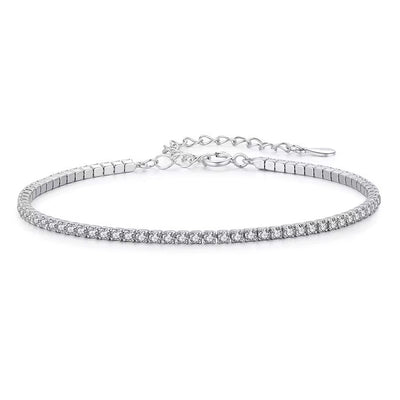 Luminous Angles Tennis Bracelet - bellissi