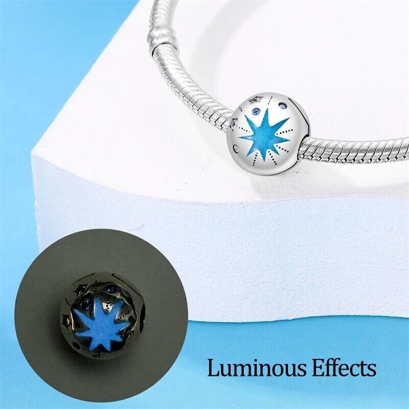 Luminous Star Clip On Charm - bellissi