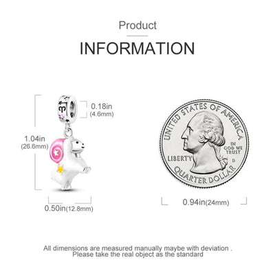 Luminous Zodiac Sign Aries Dangle Charm - bellissi