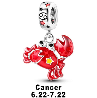 Luminous Zodiac Sign Cancer Dangle Charm - bellissi