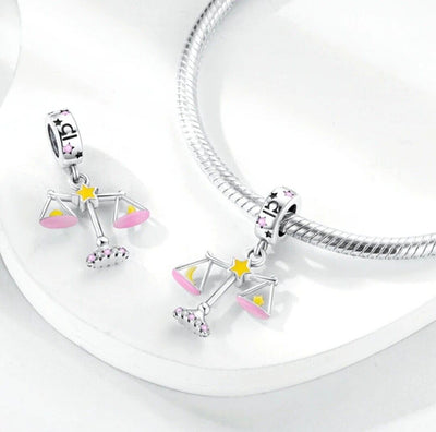 Luminous Zodiac Sign Libra Dangle Charm - bellissi