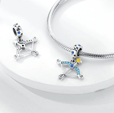 Luminous Zodiac Sign Sagittarius Dangle Charm - bellissi