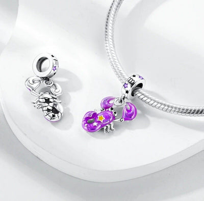 Luminous Zodiac Sign Scorpio Dangle Charm - bellissi