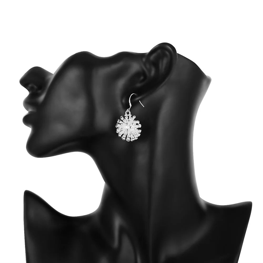 Dandelion Flower Earrings