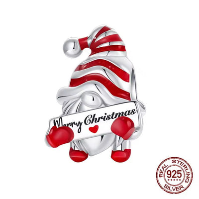 Merry Christmas Gnome Charm - bellissi