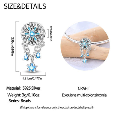 Merry Crystal Star Charm - bellissi