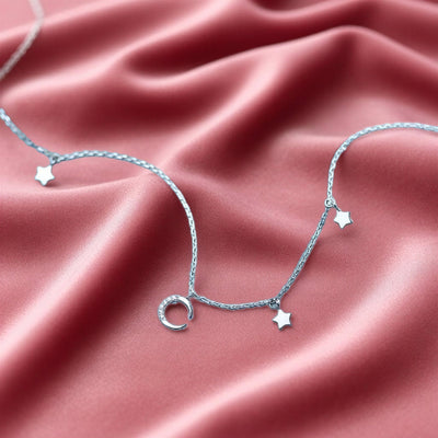 Moon Star Dream Necklace - bellissi