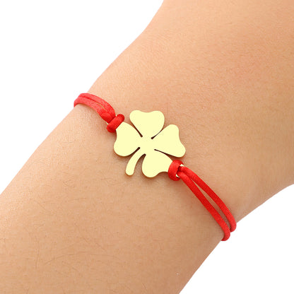 Trendy Clover Hand Braided