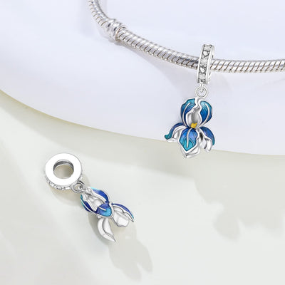 Northern Lights Iris Charm - bellissi