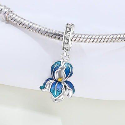 Northern Lights Iris Charm - bellissi