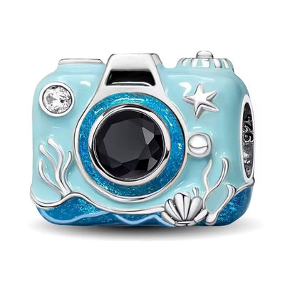 Ocean Memories Camera Charm - bellissi