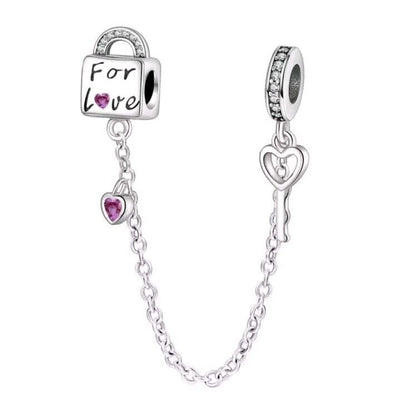 Padlock & Key Safety Chain - bellissi