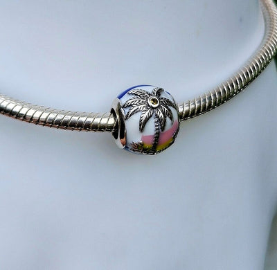 Palm Tree Multicoloured Charm - bellissi