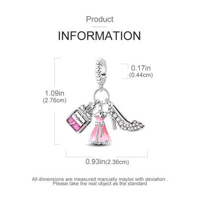 Perfume, Dress & High Heels Charm - bellissi