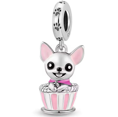 Puppy Chihuahua in Cup Charm - bellissi