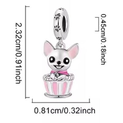 Puppy Chihuahua in Cup Charm - bellissi