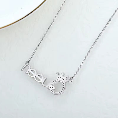 Queen Crown Necklace - bellissi