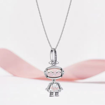 Robot Dangle Charm - bellissi