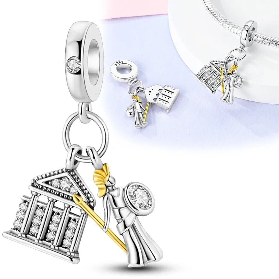 Rome Warrior Dangle Charm - bellissi