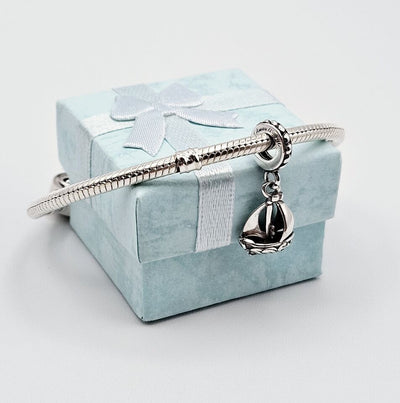 Sail Boat Dangle Charm - bellissi
