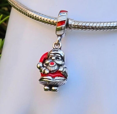 Santa Dangle Charm - bellissi