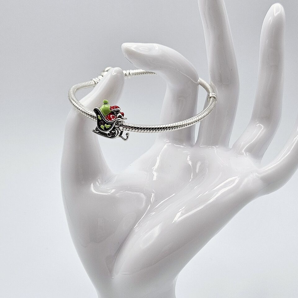 Santa Sleigh Charm - bellissi